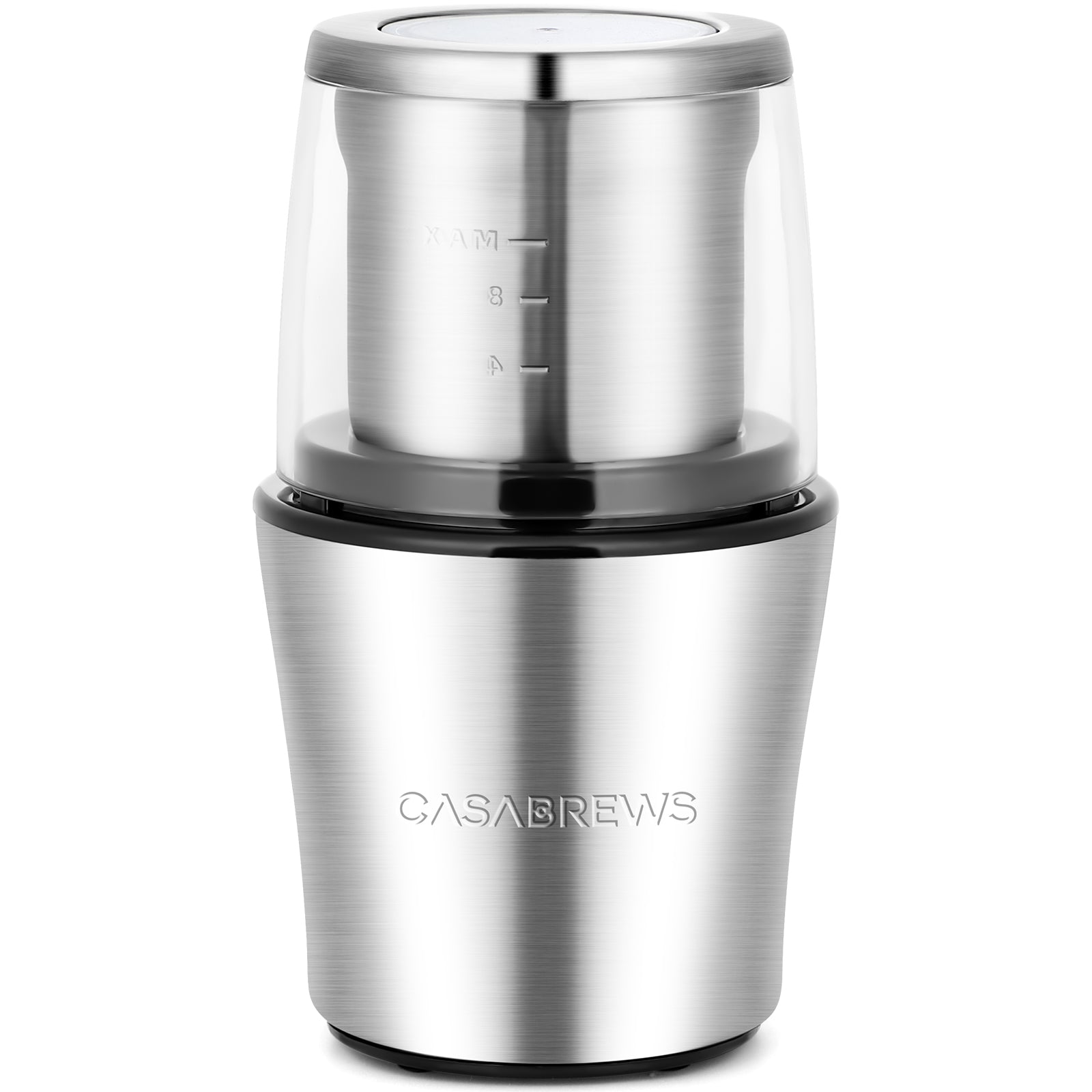 Electric Coffee Grinder and Spice Grinder with 2 Stainless Steel