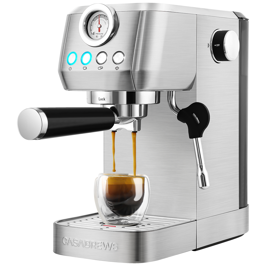 CASABREWS 3700GENSE™ 20-bar Espresso Coffee Machine with Powerful Stea