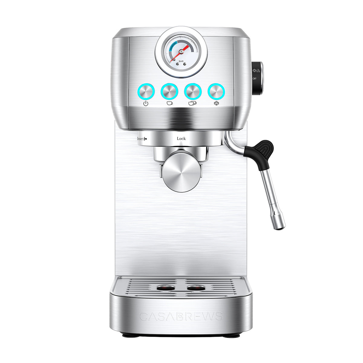 CM5418™ Espresso Machine, How to set the volume of 1 cup and 2 cup