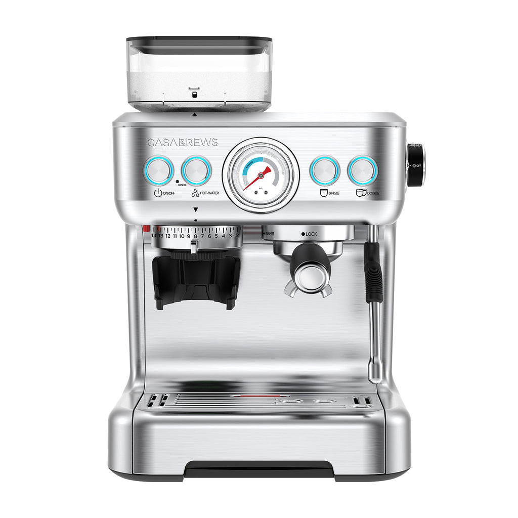 EspressoWorks All-In-One Espresso Machine Set – Be a Barista at Home