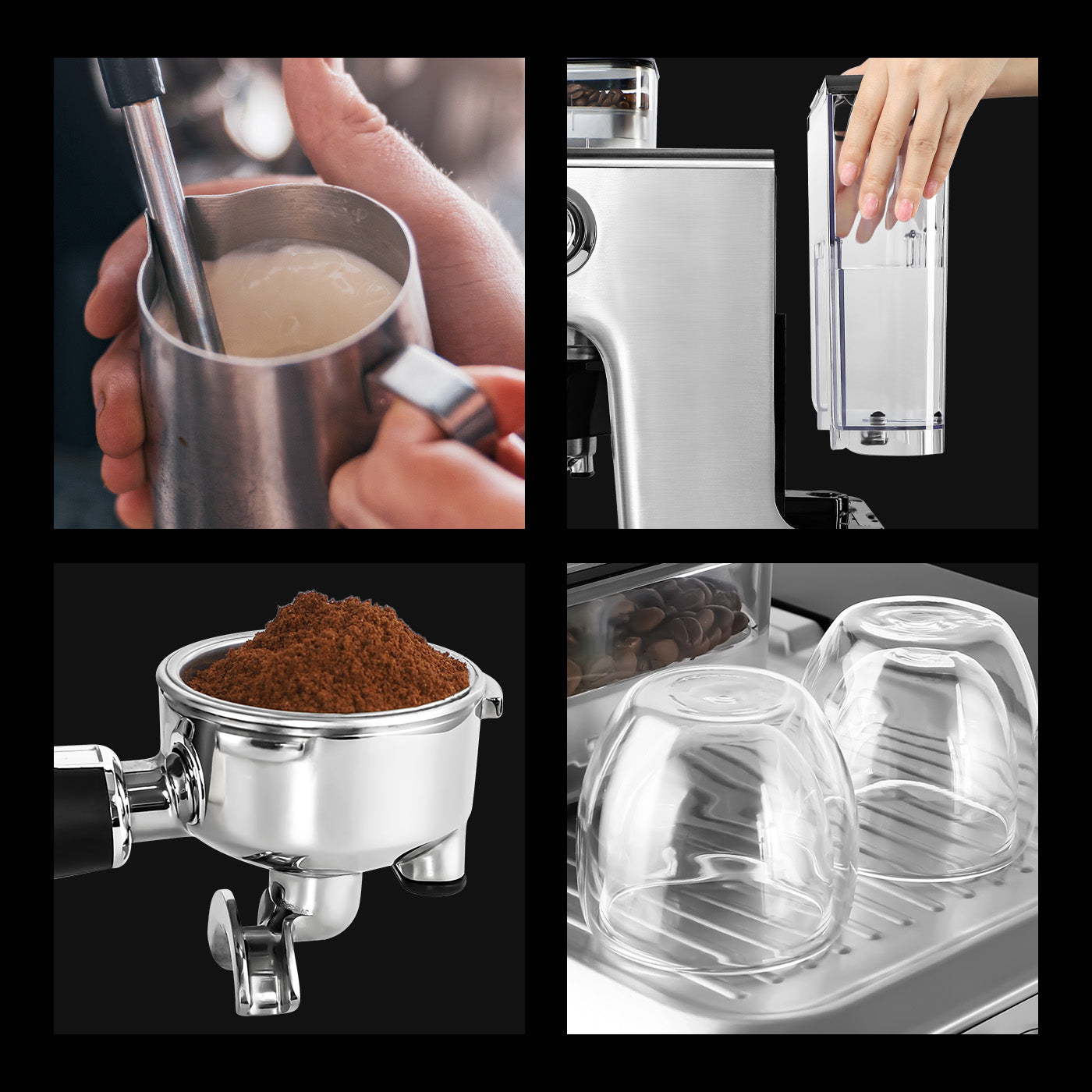 Delonghi All-In-One Coffee Maker Italian Espresso Machine Semi