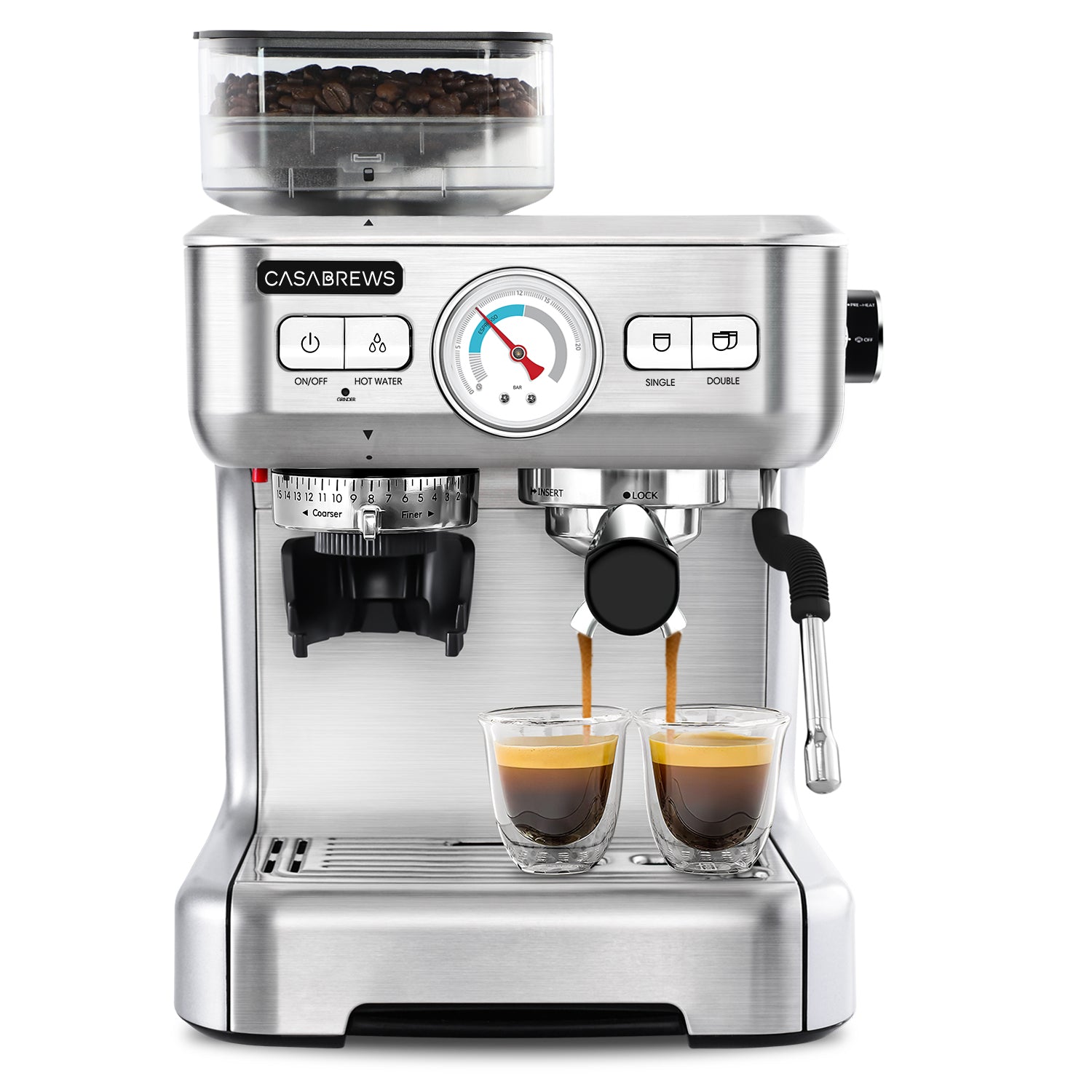 Machine Expresso 20 Bars - Café Moulu – COOK FIRST®