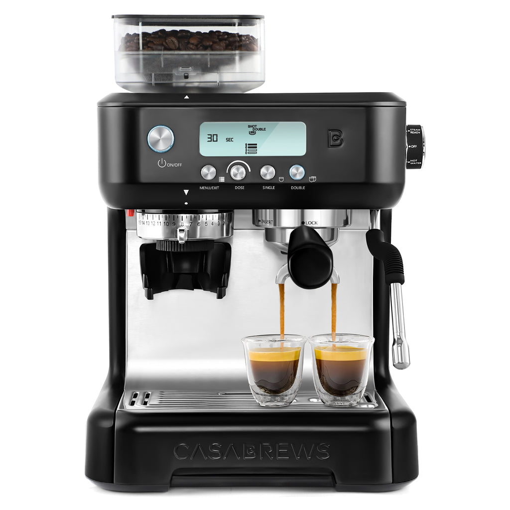 Casabrews 5700PRO™ All-in-One-Espressomaschine mit digitalem LCD-Display